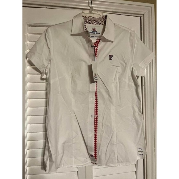 Super fun Thomas Dean Women's Texas Tech Short sleeve shirt. Large. - Picture 1 of 1